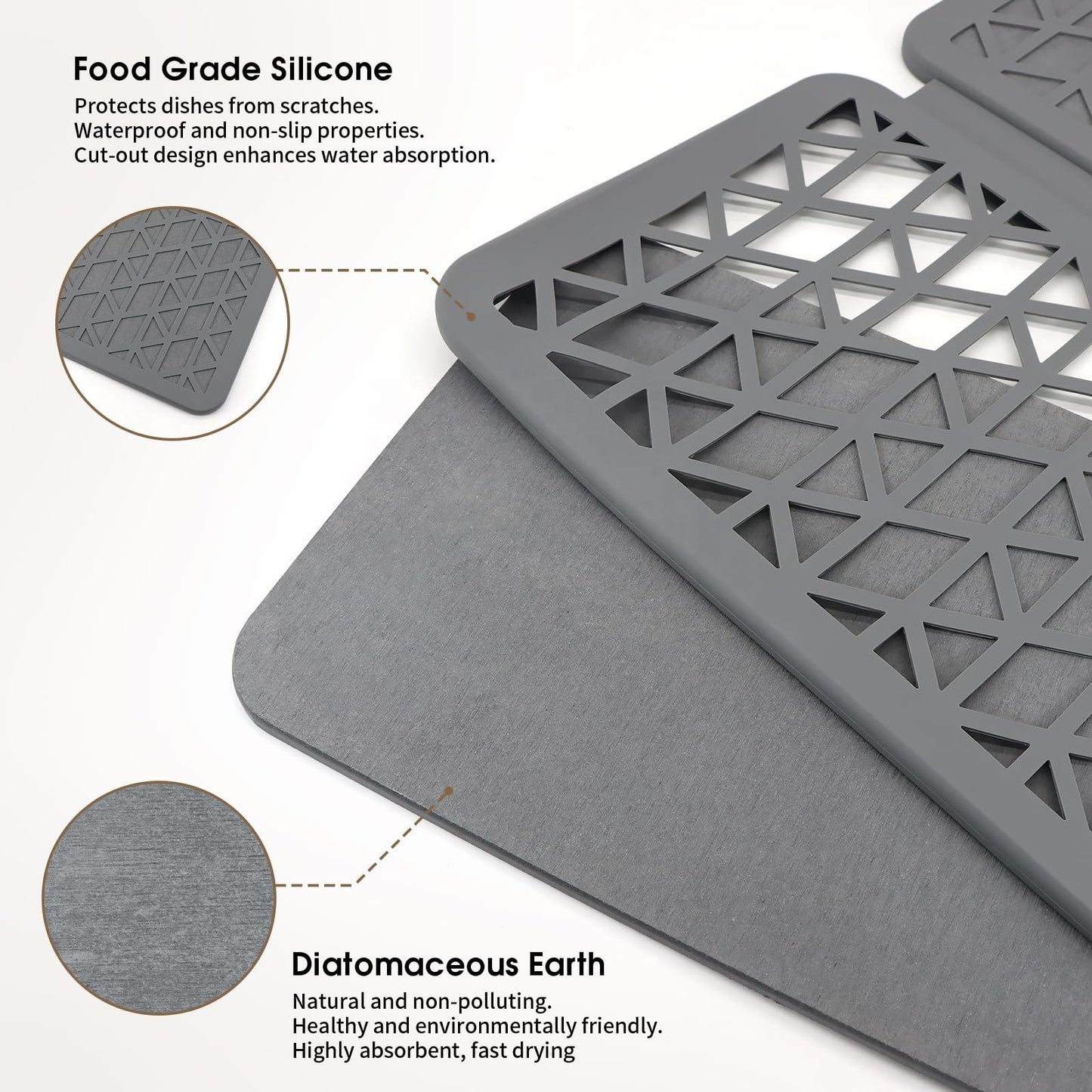 Kitchen Stone Dish Dryer