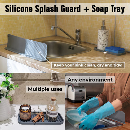 Silicone Sink Splash Guard